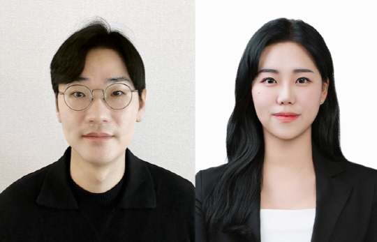 민경민(왼쪽) 숭실대 교수와 김민선 학생 [숭실대 제공]